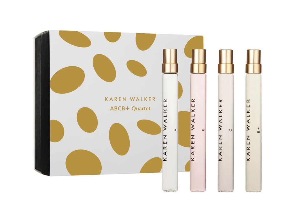 Karen Walker Fragrance ABC B EDP Quartet Set with 11ml Purse Spray nic cole